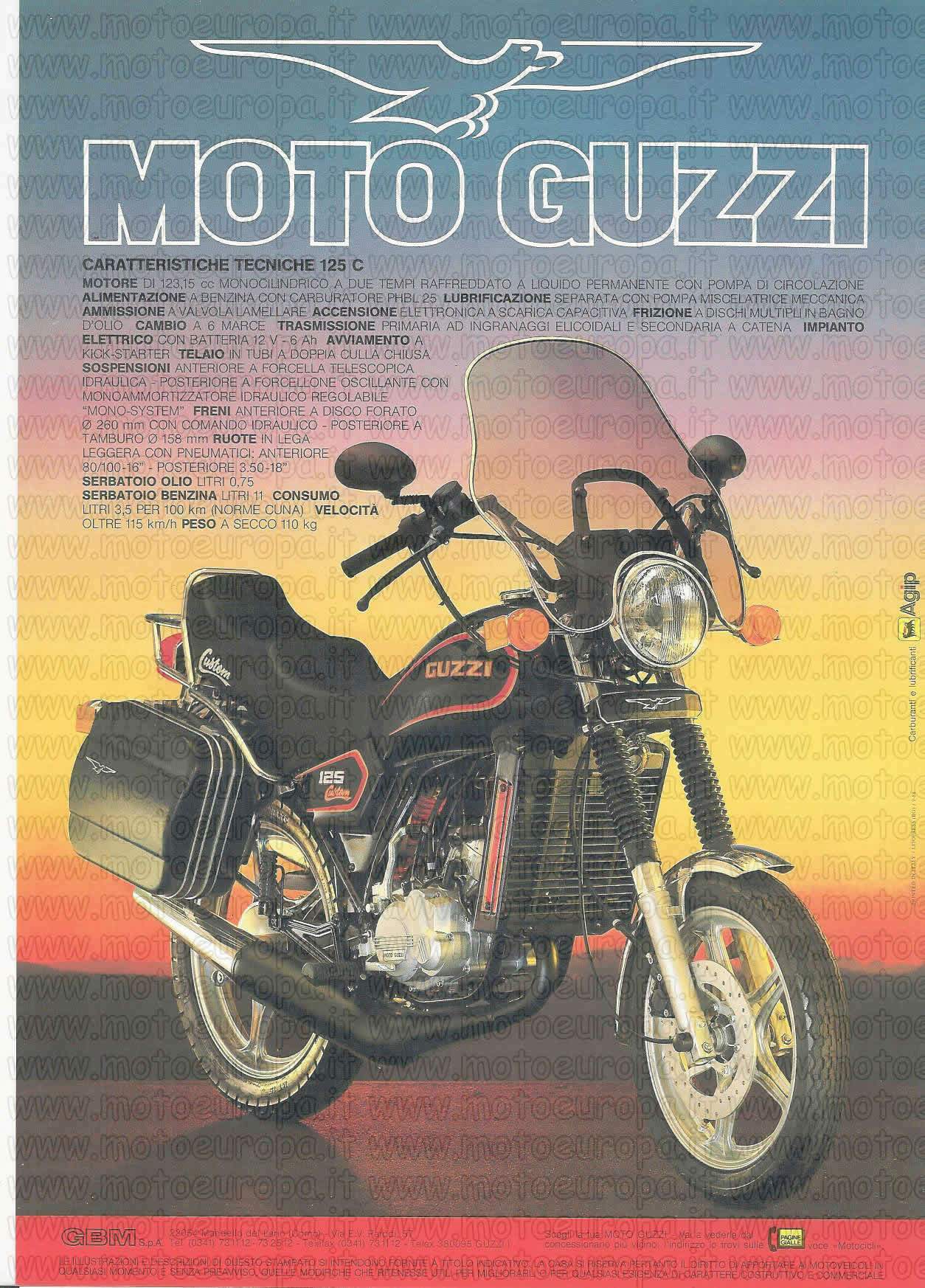 moto guzzi 125 for sale